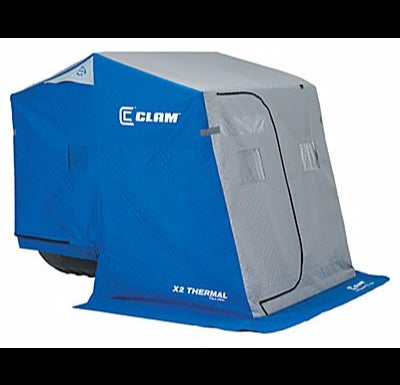 Clam deals ice shack