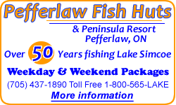 Pefferlaw Fish Hut Rentals